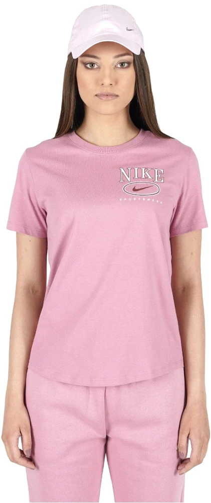 Nike Palaidinė Moterims W Nsw Club Ss Tee Cc Rožinė IB2447 619