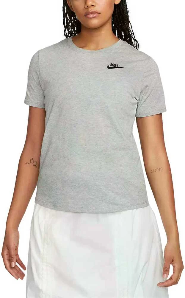 Nike Palaidinė Moterims W Nsw Club Ss Tee Pilkas DX7902 063