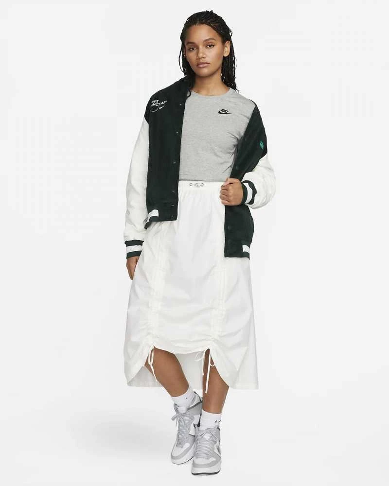 Nike Palaidinė Moterims W Nsw Club Ss Tee Pilkas DX7902 063