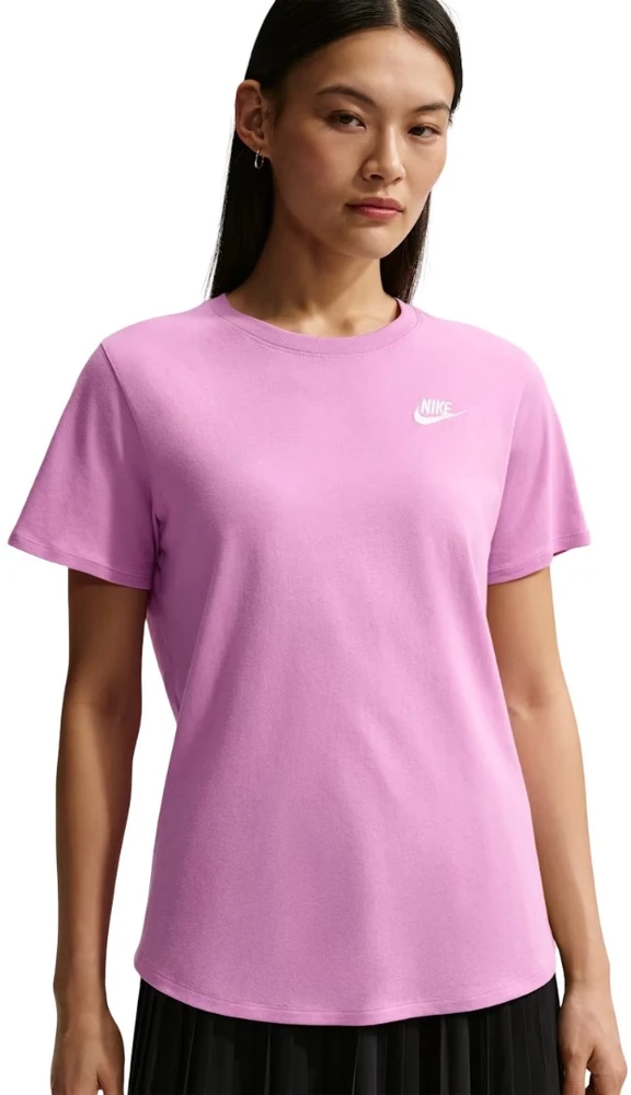 Nike Palaidinė Moterims W Nsw Club Ss Tee Rožinė DX7902 503