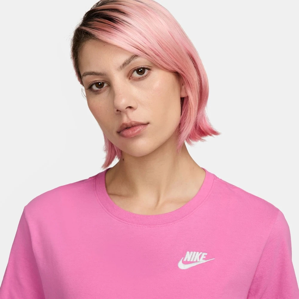 Nike Palaidinė Moterims W Nsw Club Ss Tee Rožinė DX7902 675