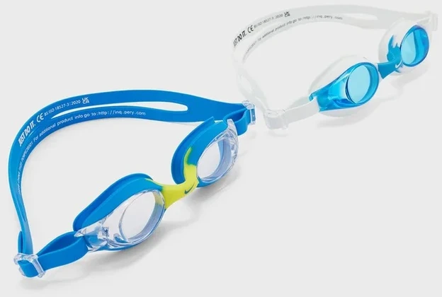 Nike Plaukimo Akiniai Vaikams Nk Y Kids Lil Swoosh Goggle 2 vnt. Mėlyna Baltas NESSPKA7 114
