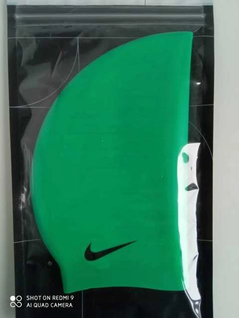 Nike Plaukimo Kepurė Paaugliams Y Sld Silicone Cap Žalias TESS0106 366