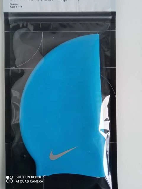 Nike Plaukimo Kepurė Paaugliams Y Sld Silicone Cap Mėlyna TESS0106 458