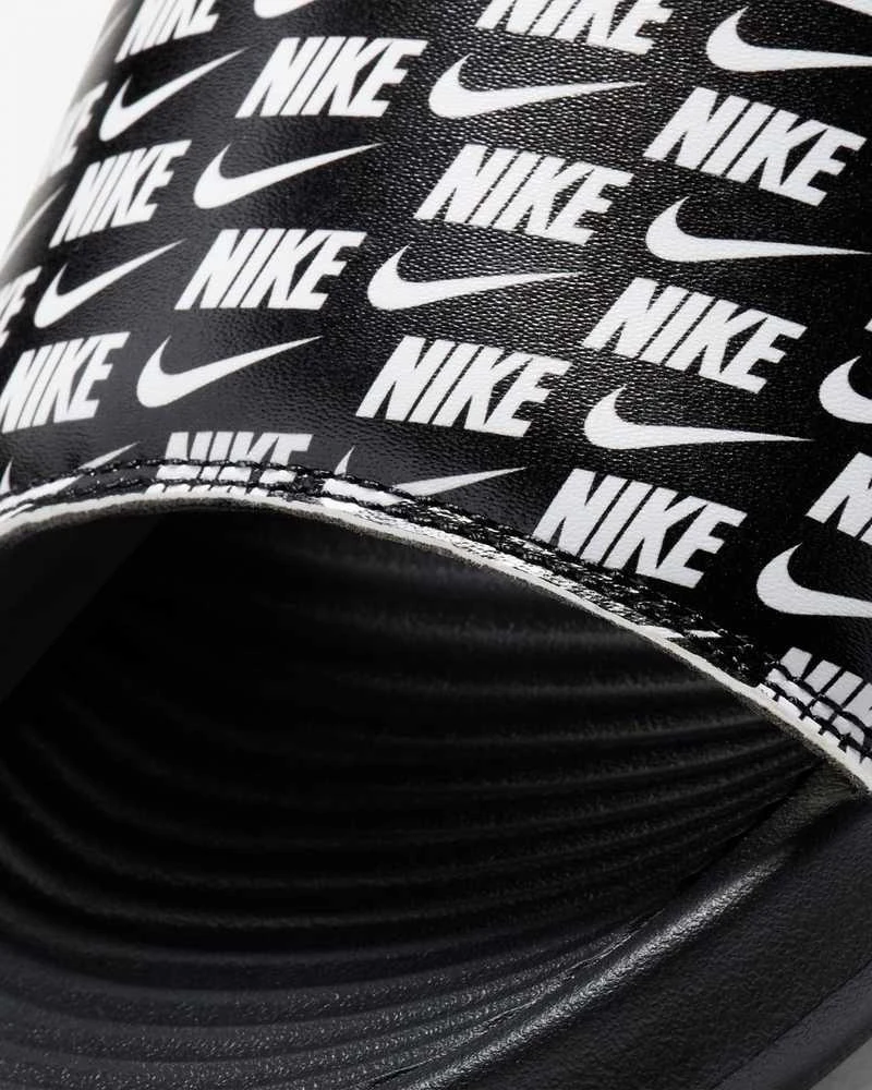 Nike Šlepetės Vyrams Victori One Slide Print Juodas Baltas