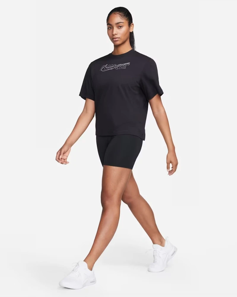Nike Šortai Moterims W Nk Df One Hr 7in Shorts Juodas DV9022 010