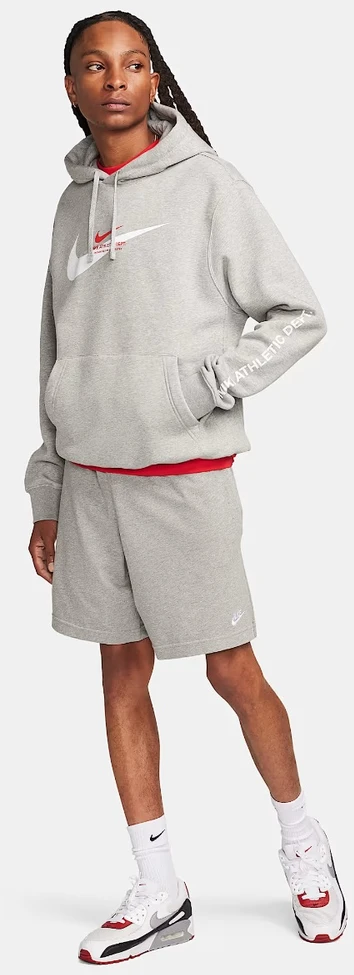Nike Šortai Vyrams M Nk Club Knit Short Pilkas FQ4359 063