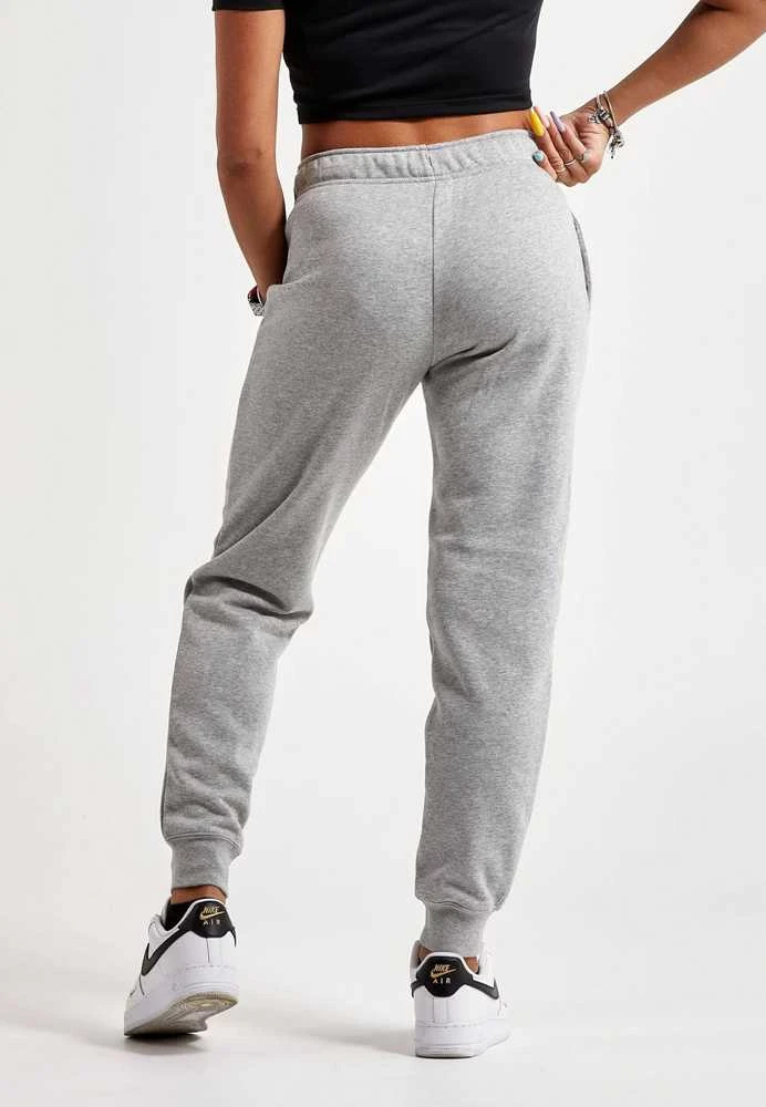 Nike Sportinės Kelnės Moterims Nsw Club Flc Mr Pant Pilkas DQ5191 063