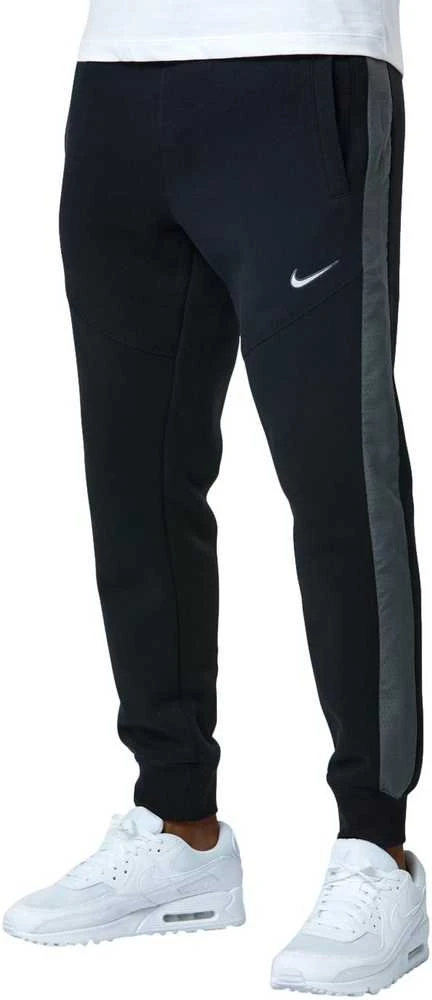 Nike Sportinės Kelnės Vyrams M Nsw Sp Flc Jogger Bb Juodas Pilkas FN0246 010
