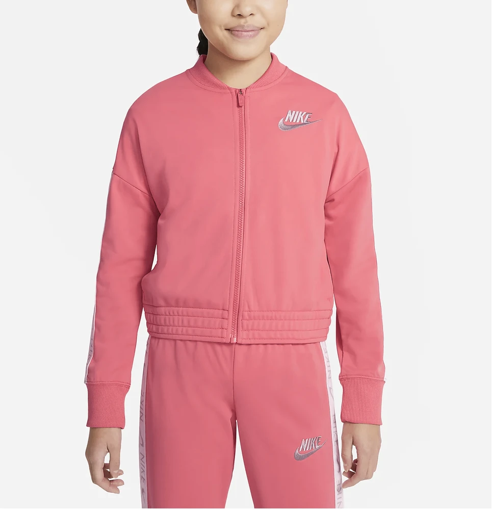 Nike Sportinis Kostiumas Mergaitėms G Nsw Trk Suit Tricot Coral CU8374 603