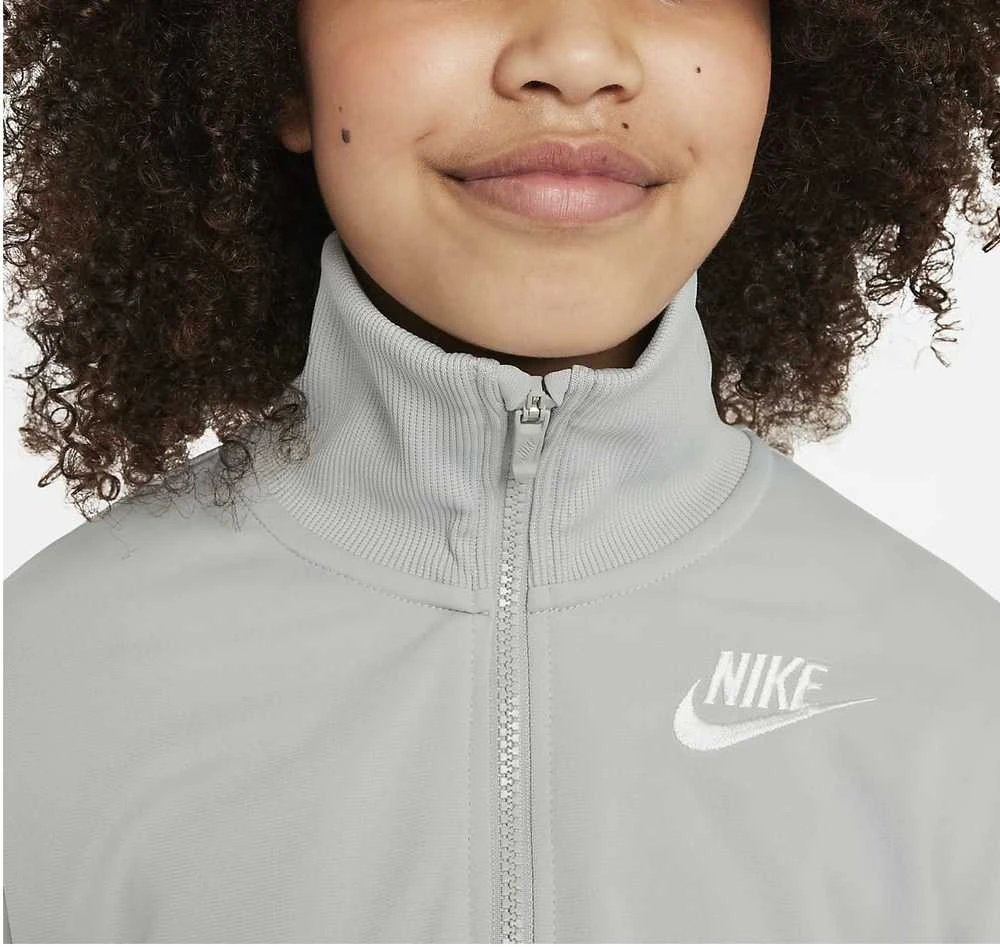 Nike Sportinis Kostiumas Mergaitėms G Nsw Hw Trk Suit Pilkas DD6302 077