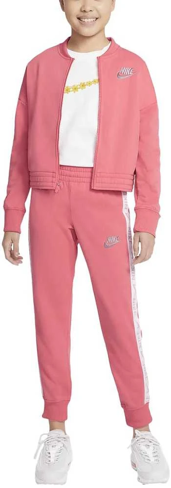 Nike Sportinis Kostiumas Mergaitėms G Nsw Trk Suit Tricot Coral CU8374 603