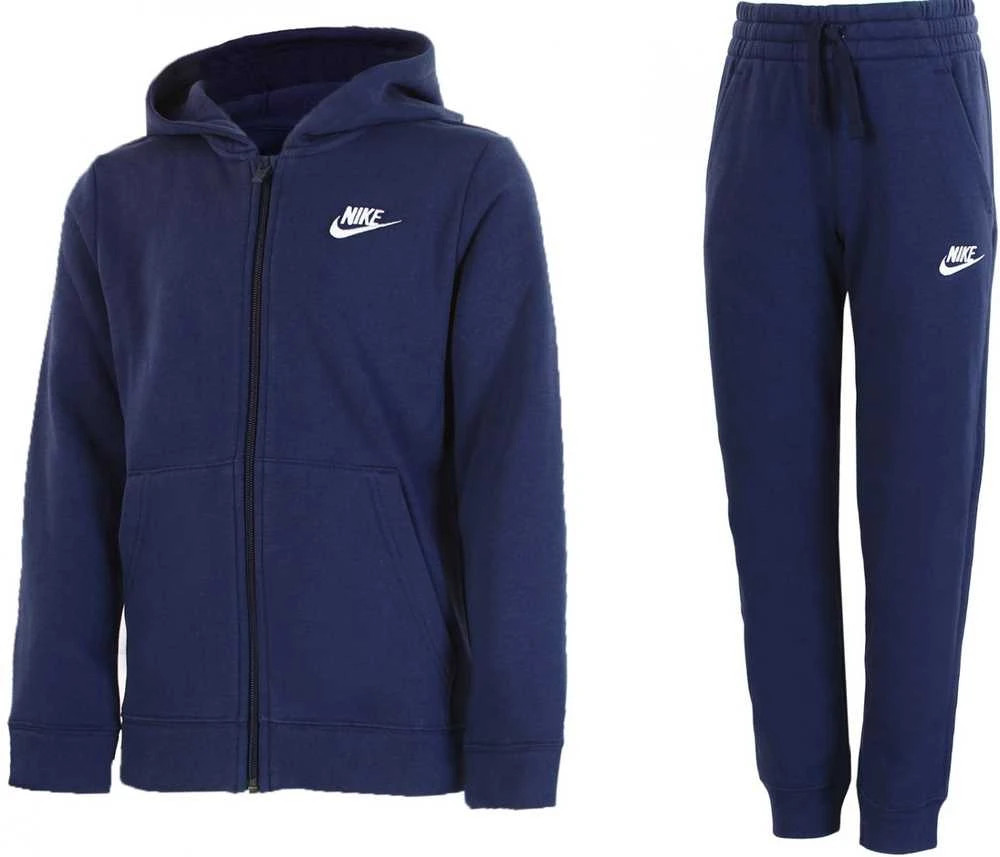 Nike Sportinis Kostiumas Paaugliams B Nsw Trk Suit Core BF Mėlyna BV3634 410