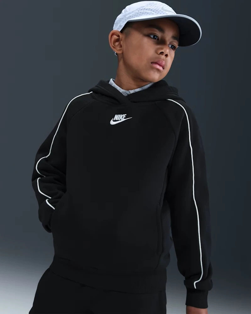 Nike Sportinis Kostiumas Paaugliams K Nsw Club Fl Juodas HQ9318 010
