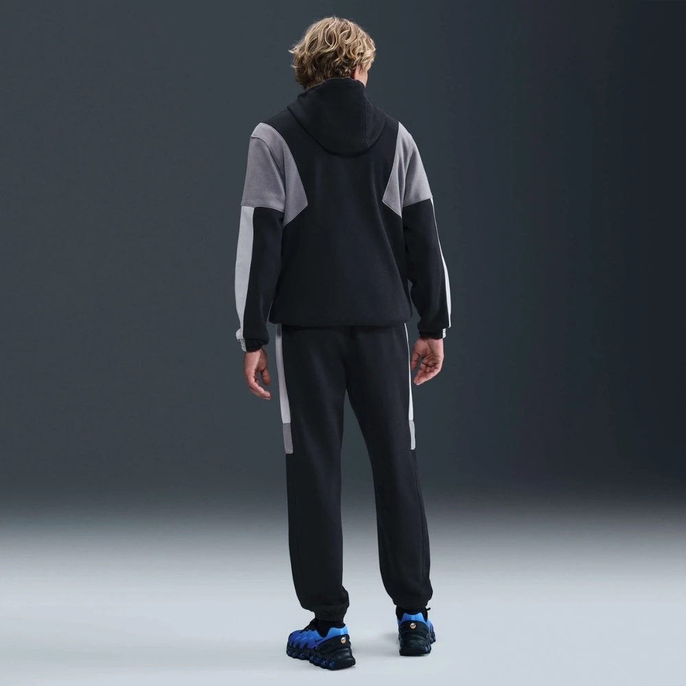 Nike Sportinis Kostiumas Vyrams M Nk Club Flc Hdy Tracksuit Juodas Pilkas HV1165 010