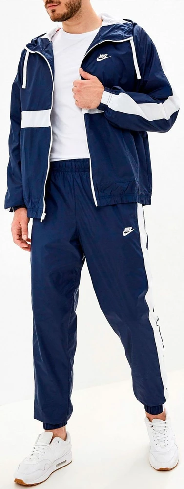 Nike Sportinis Kostiumas Vyrams M Nsw Sce Trk Suit HD Wvn Mėlyna