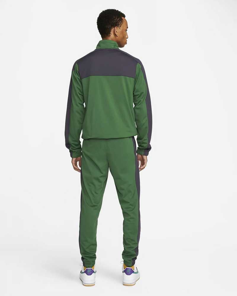 Nike Sportinis Kostiumas Vyrams M Nsw Spe Pk Trk Suit Žalias Pilkas DM6843 341