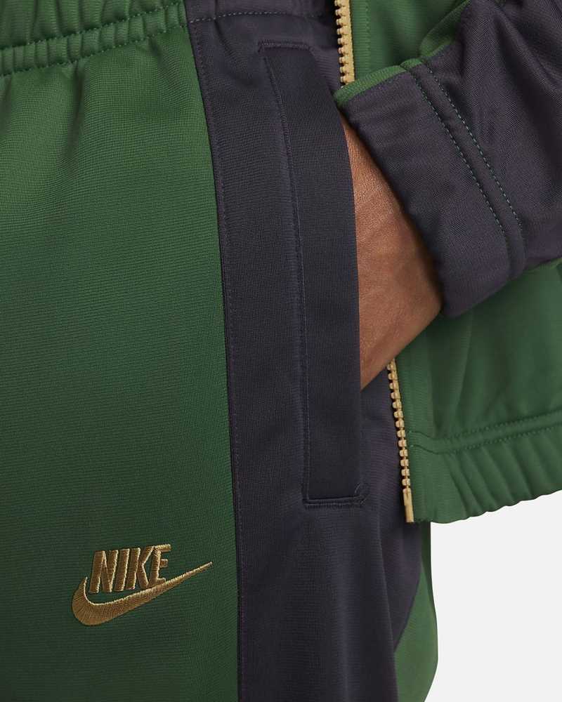 Nike Sportinis Kostiumas Vyrams M Nsw Spe Pk Trk Suit Žalias Pilkas DM6843 341