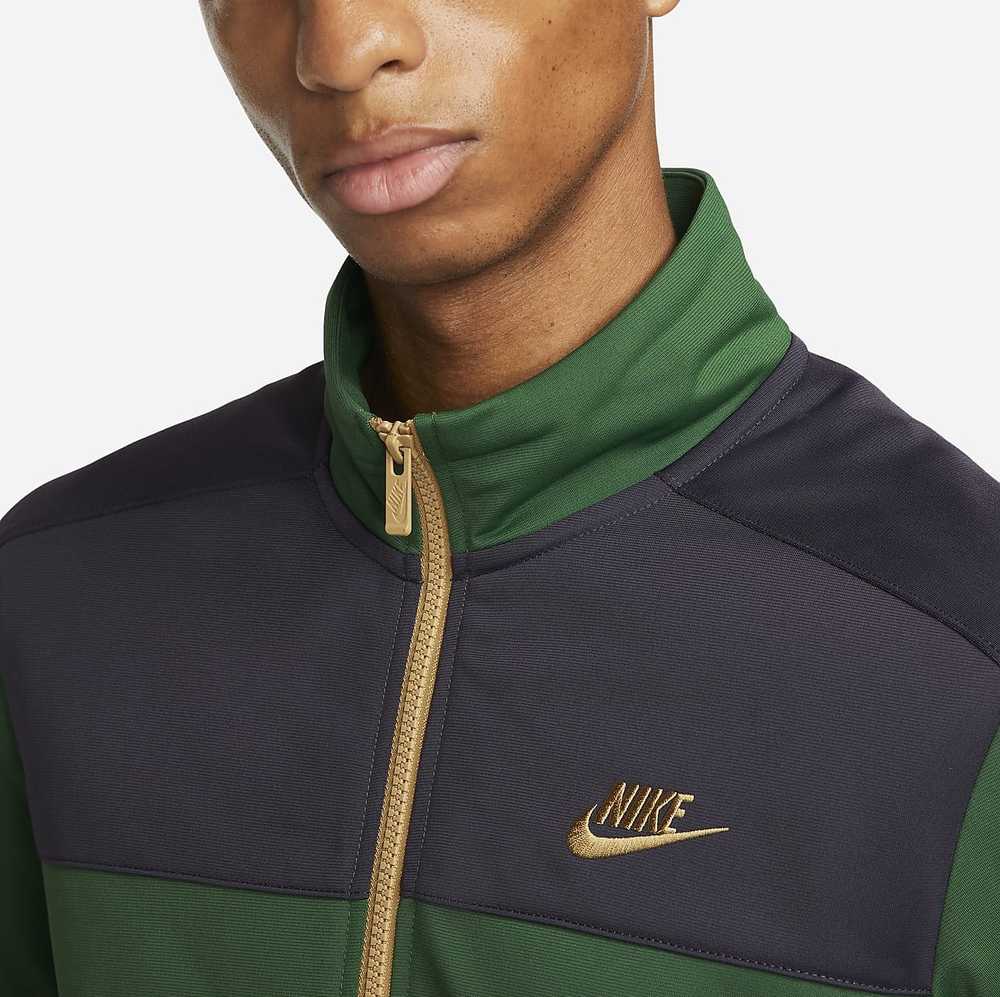 Nike Sportinis Kostiumas Vyrams M Nsw Spe Pk Trk Suit Žalias Pilkas DM6843 341