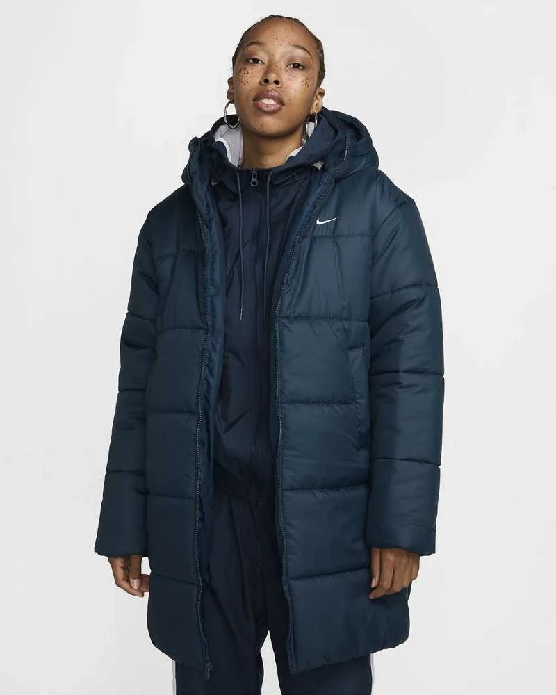 Nike Striukė Moterims W Nsw Tf Snfl Nk Classic Parka Mėlyna FZ5903 478