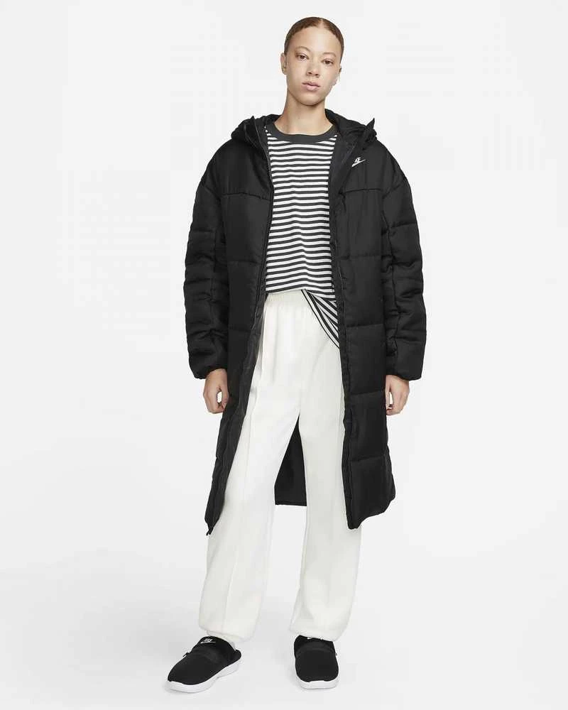 Nike Striukė Moterims W Nsw Tf Thrmr Clsc Parka Juodas FB7675 010