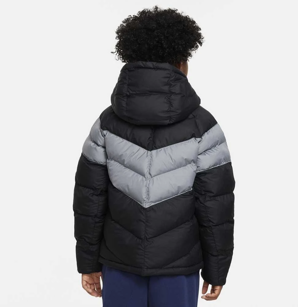 Nike Striukė Paaugliams K Nsw Syn Fl Hd Jckt Juodas Pilkas FN7730 013