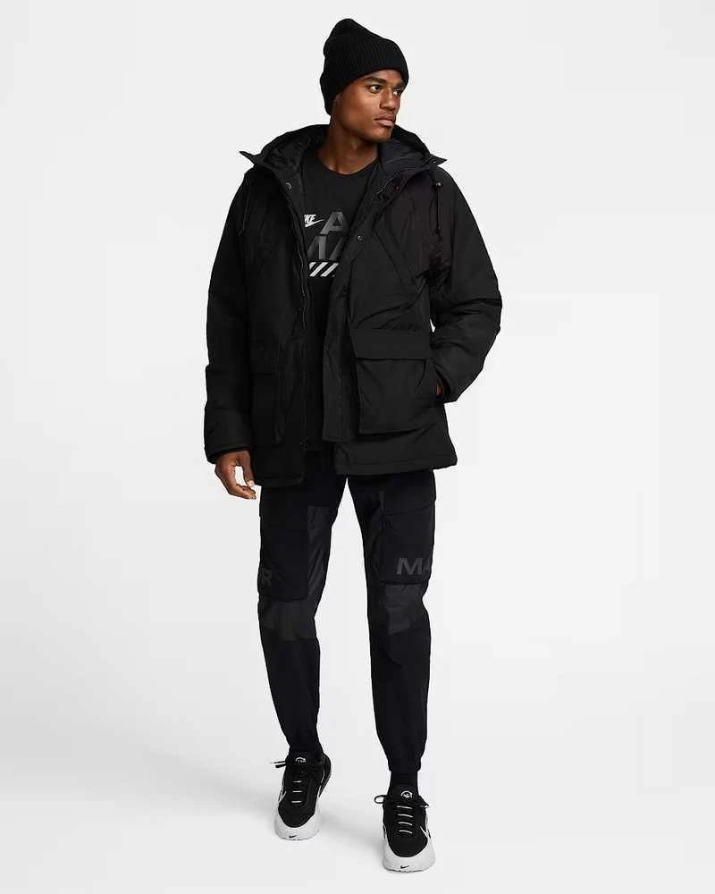 Nike Striukė Vyrams M Nk Club Tf Parka Juodas FZ0869 010