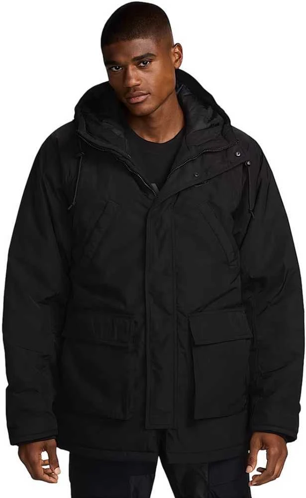 Nike Striukė Vyrams M Nk Club Tf Parka Juodas FZ0869 010