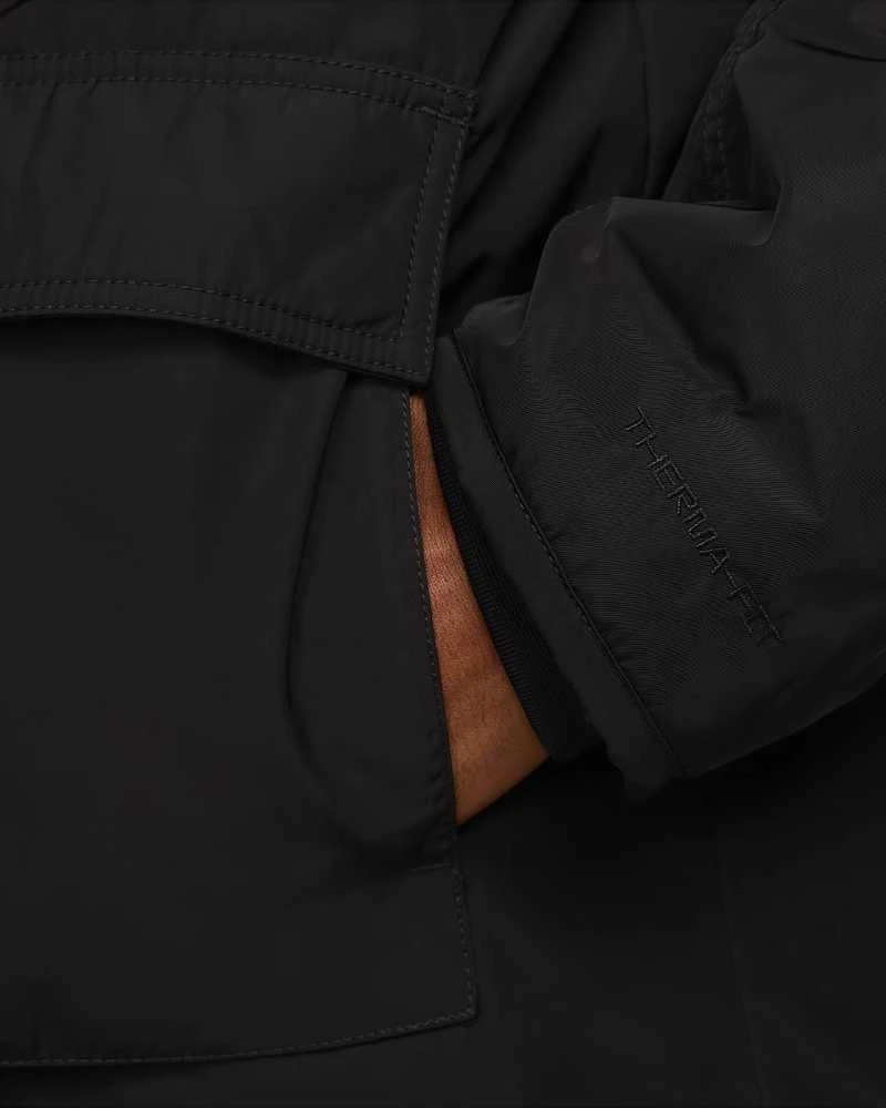 Nike Striukė Vyrams M Nk Club Tf Parka Juodas FZ0869 010