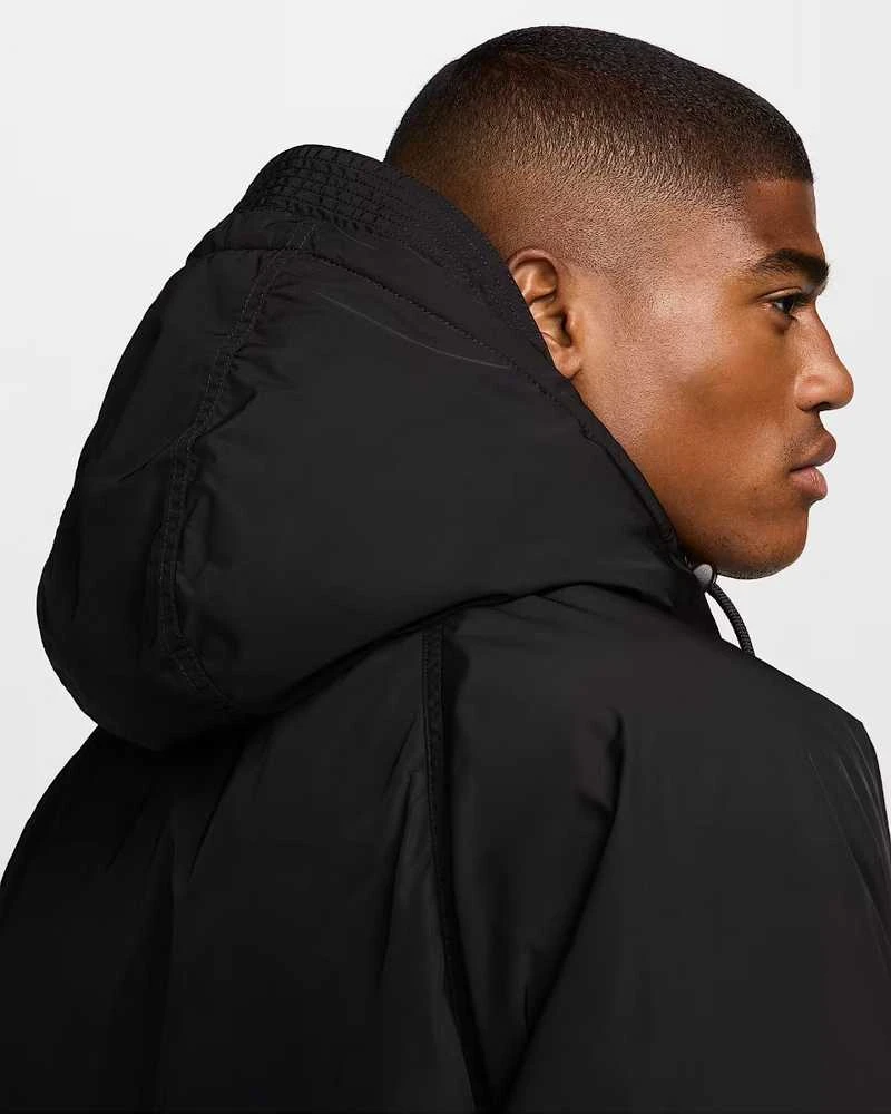 Nike Striukė Vyrams M Nk Club Tf Parka Juodas FZ0869 010