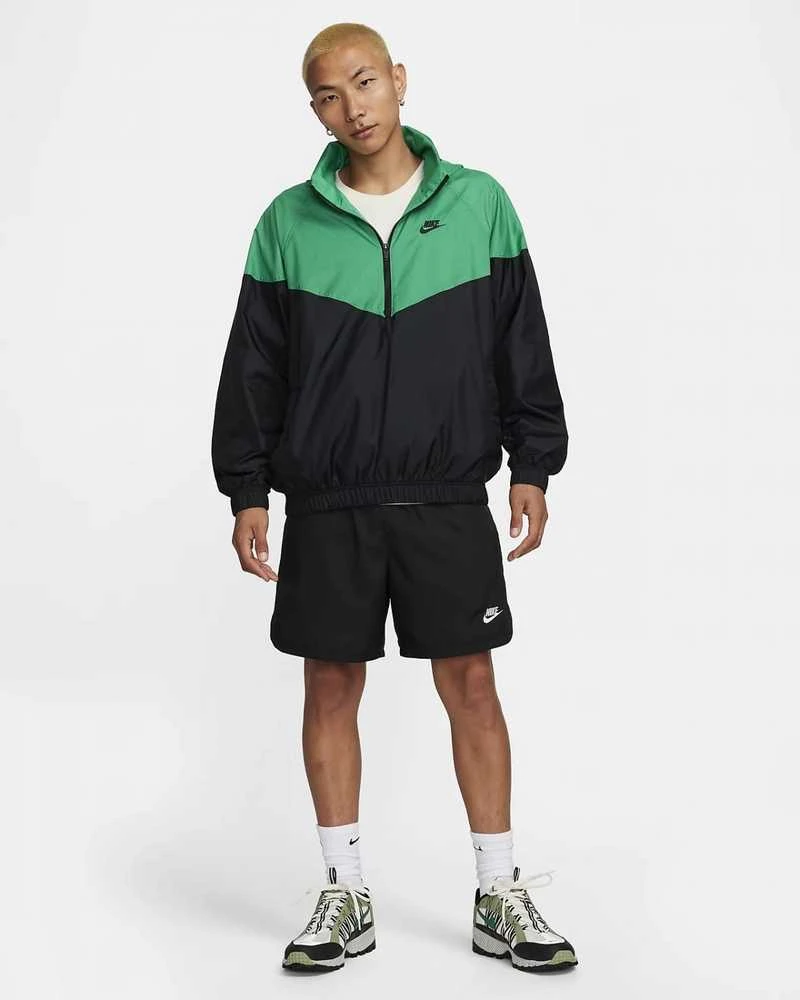 Nike Striukė Vyrams M Nk Wr Anorak Jkt Juodas Žalias DQ4910 324