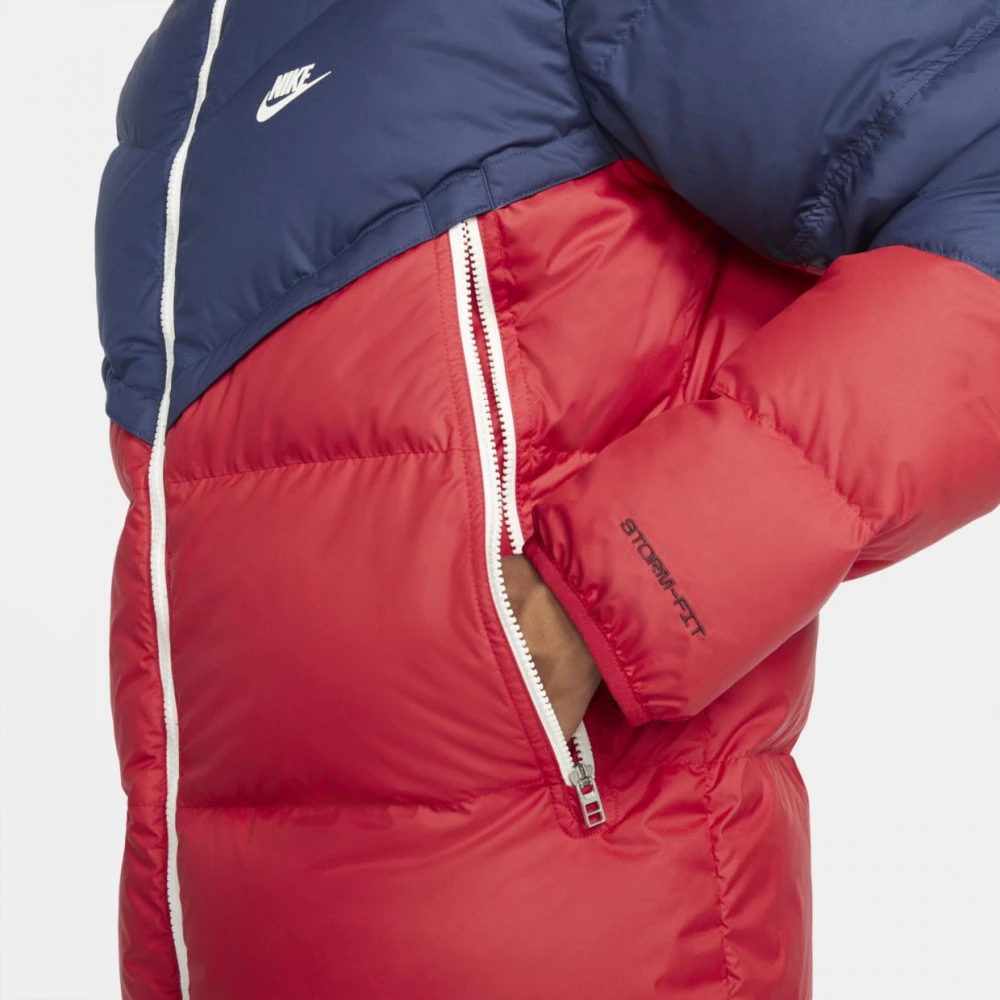 Nike Striukė Vyrams M Nsw Sf Windrunner Mėlyna Raudona DD6795 410