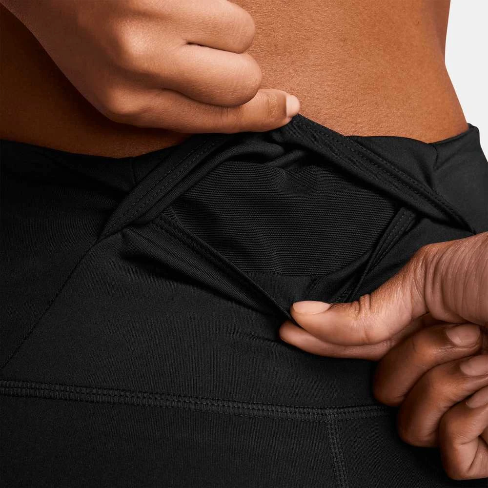 Nike Tamprės Moterims Dri-Fit Tempo High Rise 7/8 Tight Juodas HV8170 010