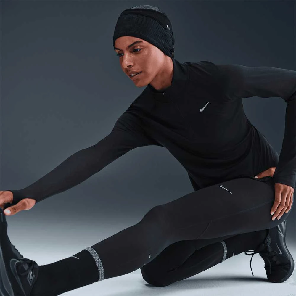 Nike Tamprės Moterims Dri-Fit Tempo High Rise 7/8 Tight Juodas HV8170 010