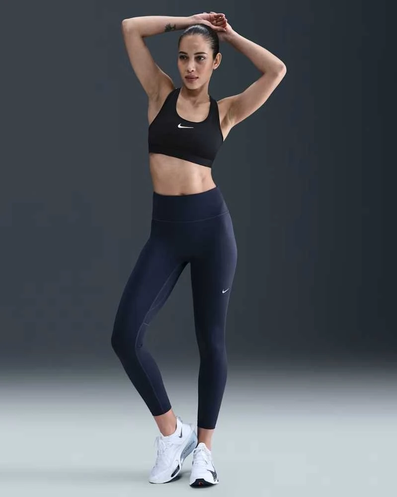 Nike Tamprės Moterims Dri-Fit Tempo High Rise 7/8 Tight Dark Mėlyna HV8170 410