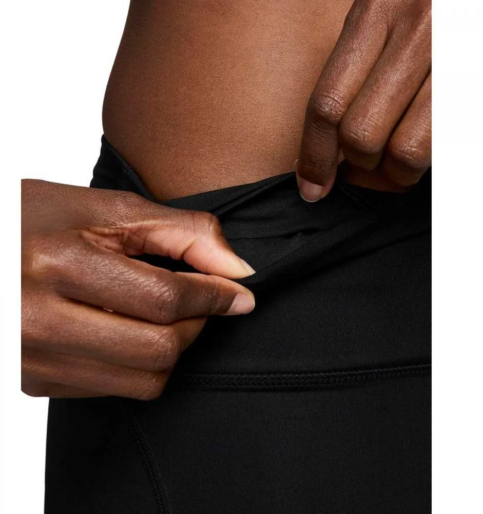 Nike Tamprės Moterims W Nk Df Fast Mr 7/8 Tights Juodas FV6682 010