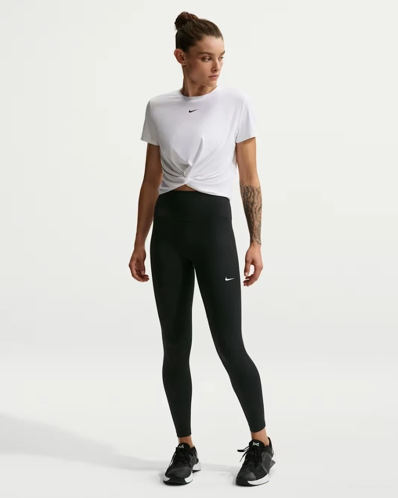 Nike Tamprės Moterims W Nk Df One Seamless Hr Tight Juodas HJ9195 013