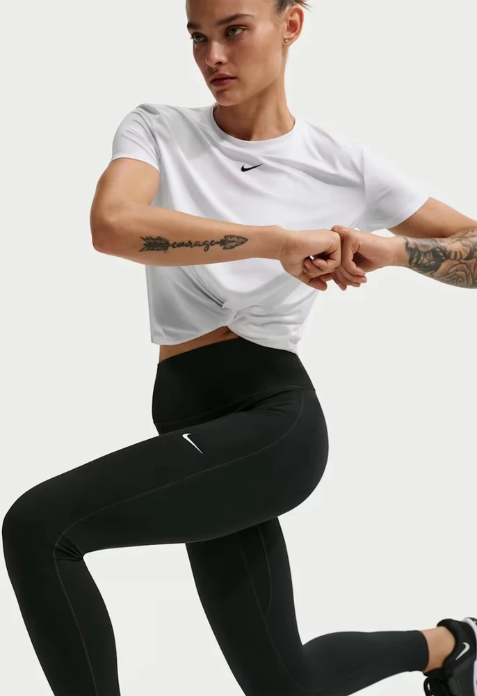 Nike Tamprės Moterims W Nk Df One Seamless Hr Tight Juodas HJ9195 013