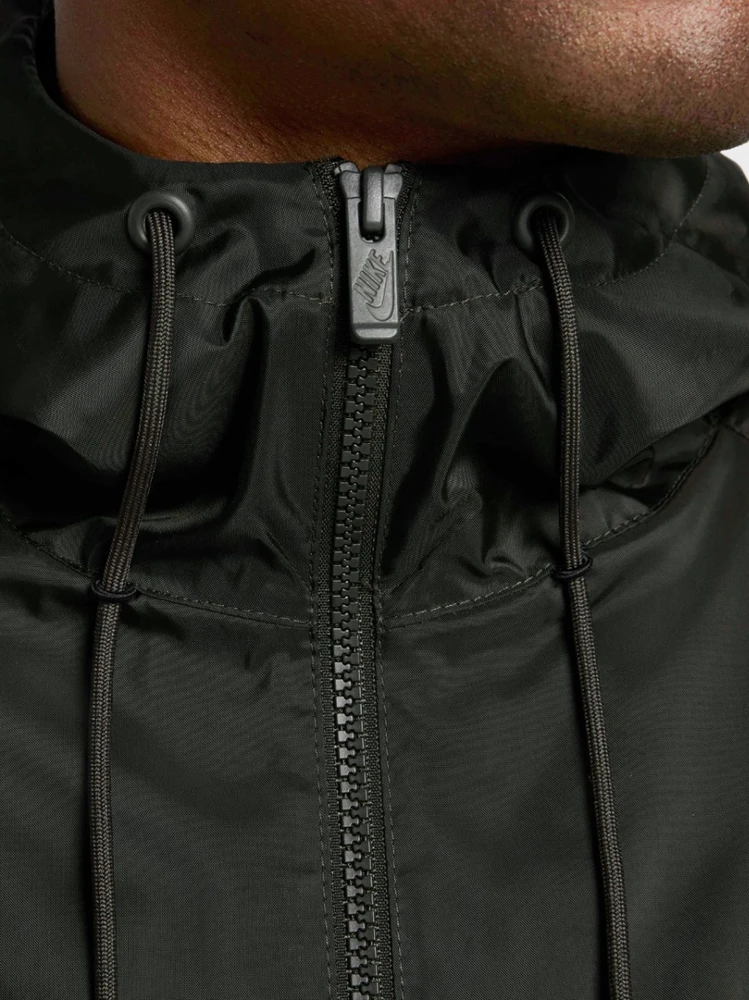 Nike Treniruočių Striukė Vyrams M Nk Wvn Lnd Wr Hd Jkt Chaki DA0001 222