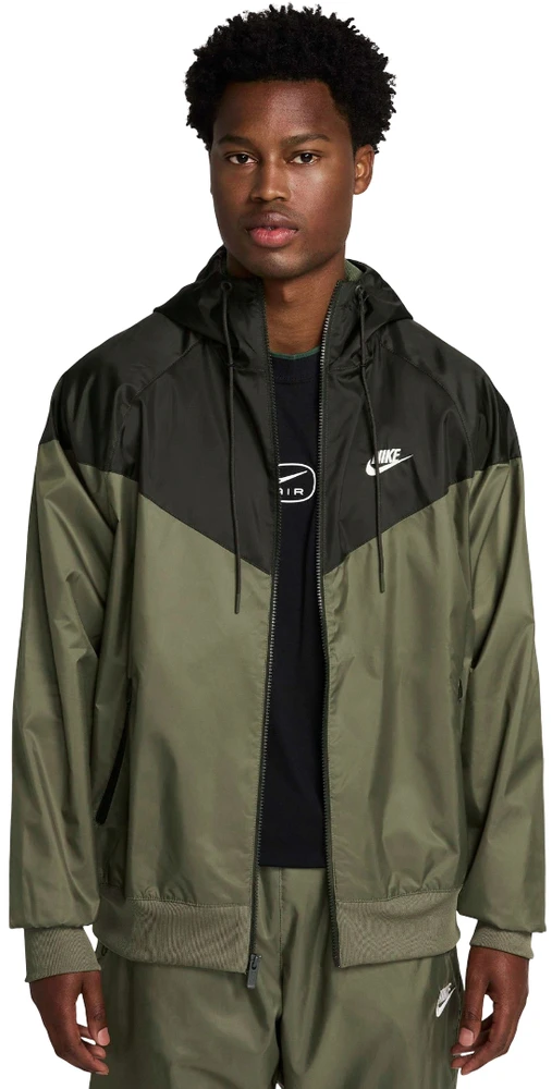 Nike Treniruočių Striukė Vyrams M Nk Wvn Lnd Wr Hd Jkt Chaki DA0001 222