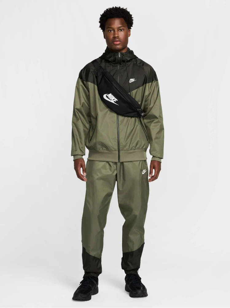 Nike Treniruočių Striukė Vyrams M Nk Wvn Lnd Wr Hd Jkt Chaki DA0001 222