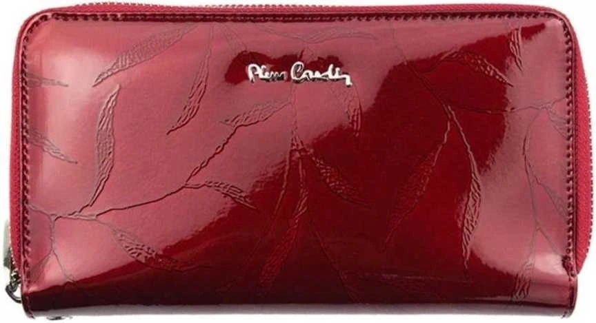 Pierre Cardin Didelė Moteriška Piniginė 02 LEAF 119/Raudona
