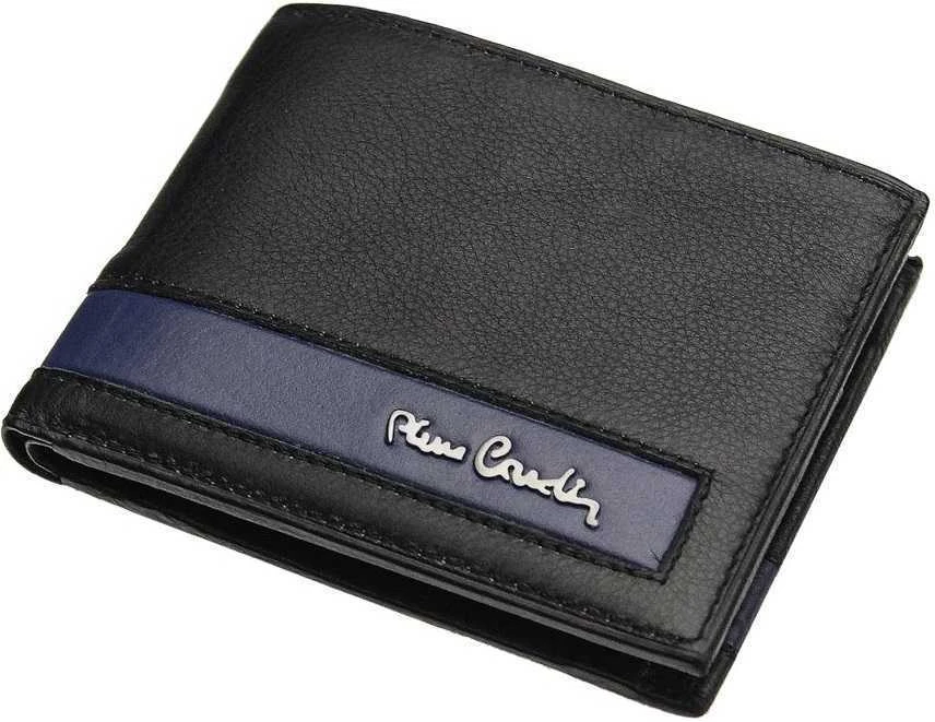 Pierre Cardin Didelė Odinė Piniginė Vyrams Juodas TILAK26 8806/Juodas