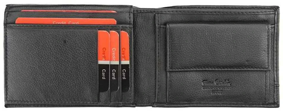 Pierre Cardin Didelė Odinė Piniginė Vyrams Juodas TILAK26 8806/Juodas