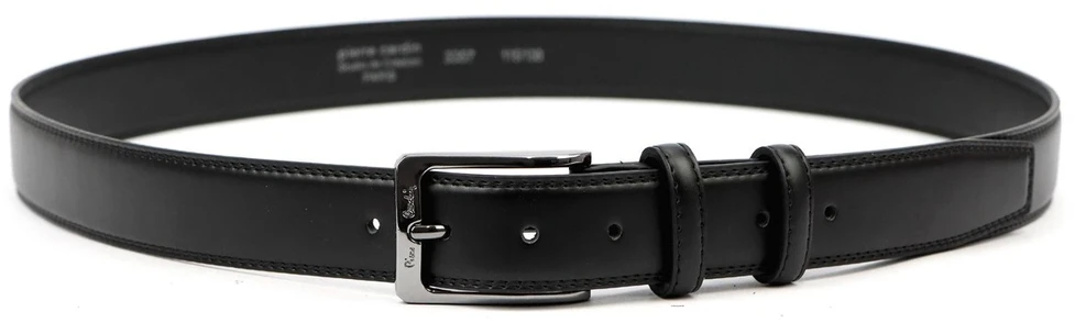 Pierre Cardin Diržas Juodas PARURE05/Juodas/Sidabrinis