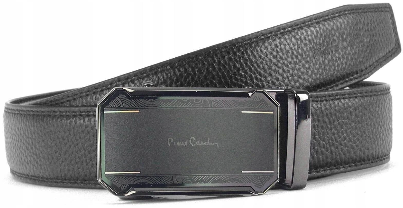 Pierre Cardin Diržas Vyrams Juodas 546 HY08/NERO