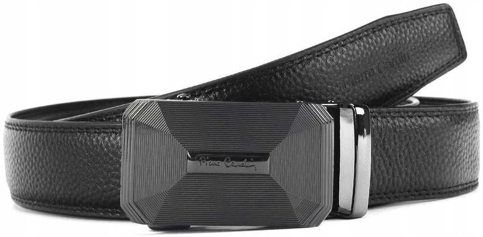 Pierre Cardin Diržas Vyrams Juodas 555 HY08/NERO