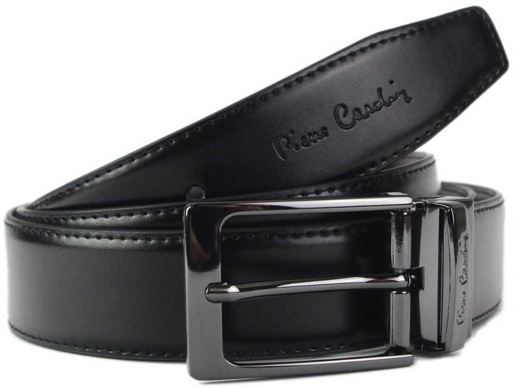 Pierre Cardin Diržas Vyrams Juodas FWJX5/Juodas-BROWN
