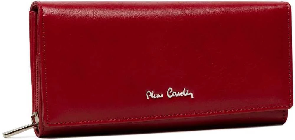 Pierre Cardin Moteriška Didelė Piniginė 106/Raudonas