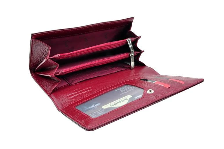 Pierre Cardin Moteriška Didelė Piniginė 02 LEAF 114/BORDO